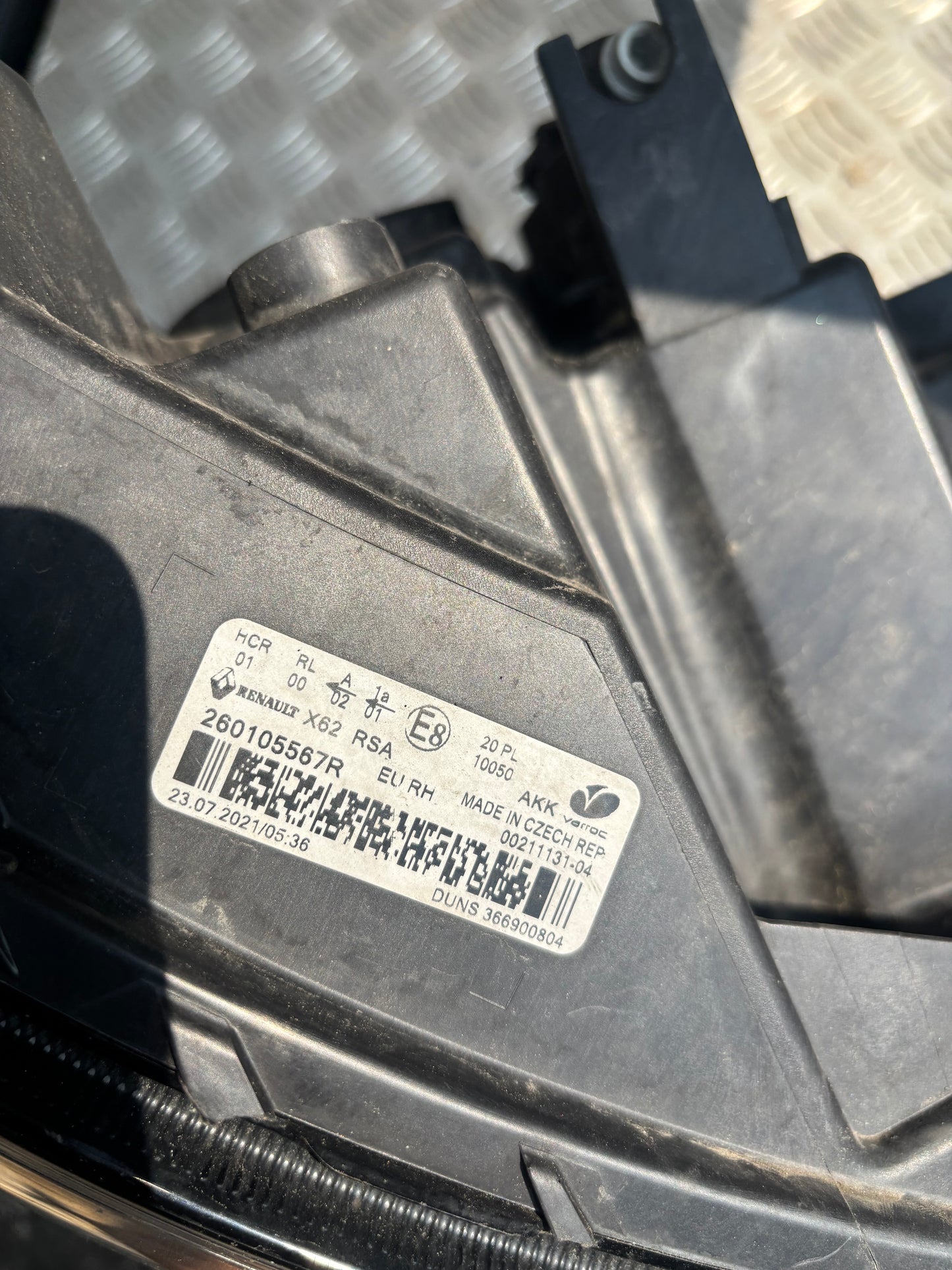 Phare avant droit Renault Master 3
