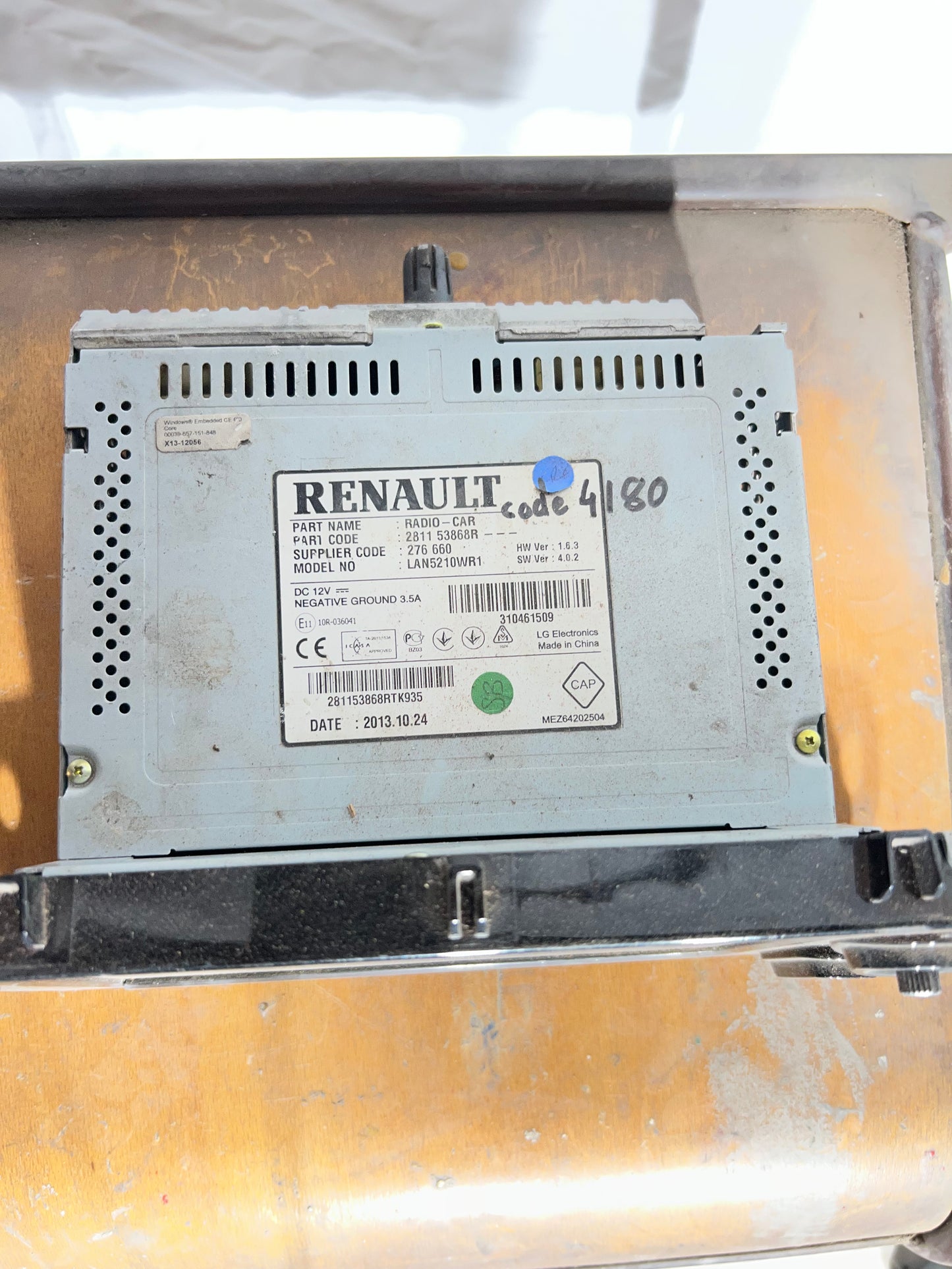 Autoradio Renault Clio 4
