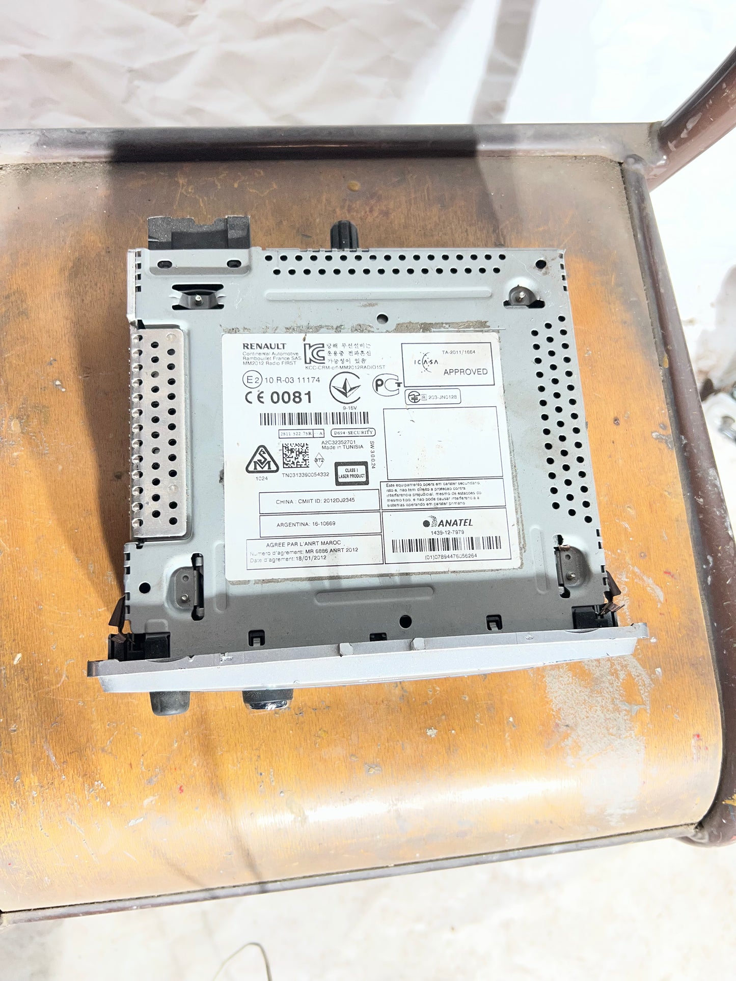 Autoradio Renault Dacia