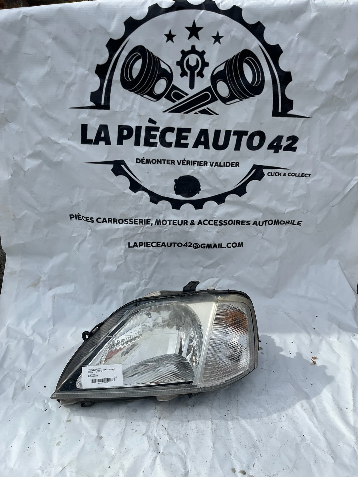 Phare avant gauche Dacia Logan 1 phase 1