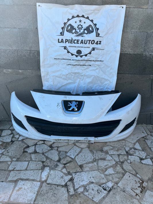 Pare choc AV blanc 9688071577 Peugeot 207