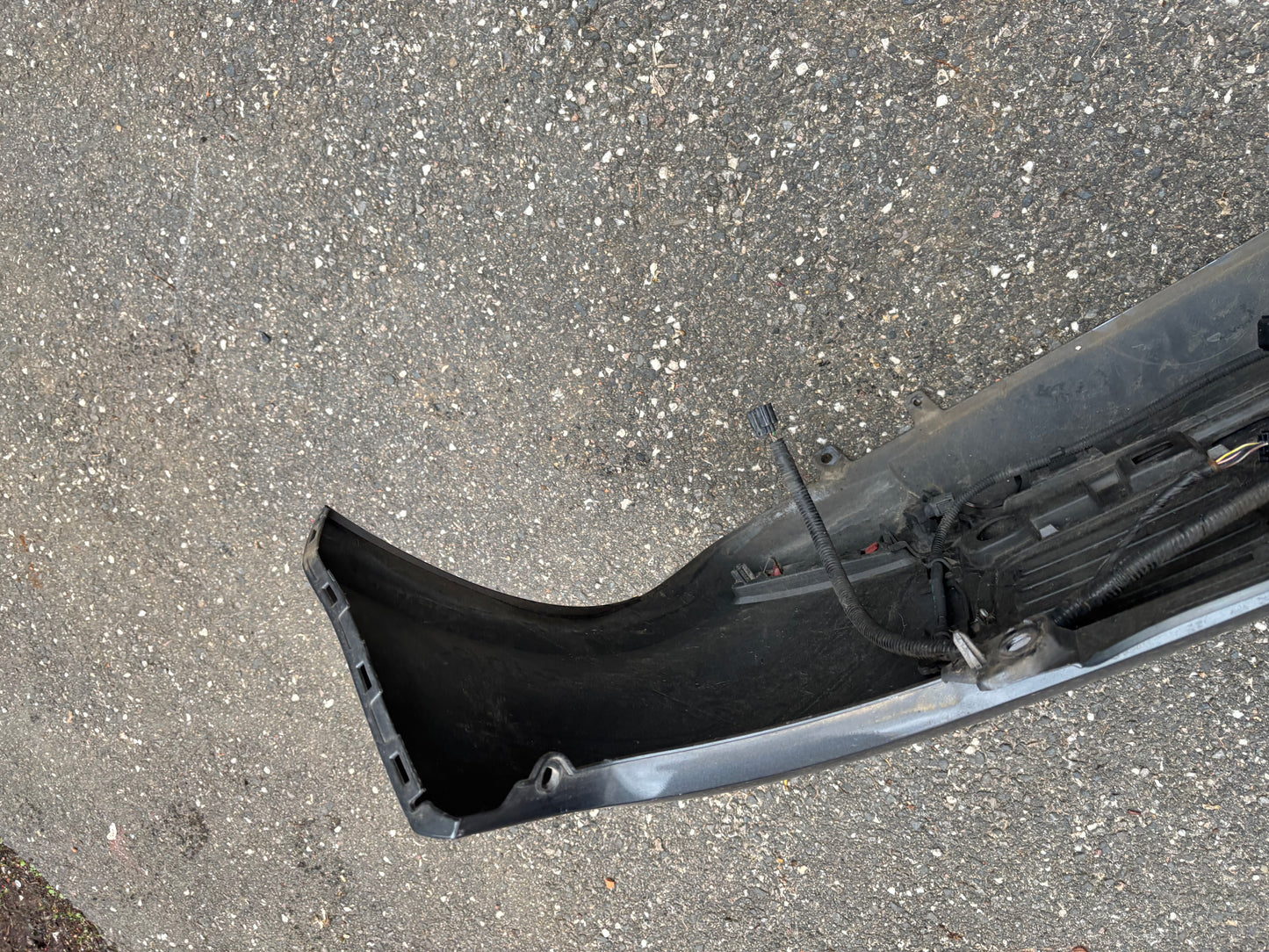 Pare choc arrière Renault Twingo 3 Gris anthracite