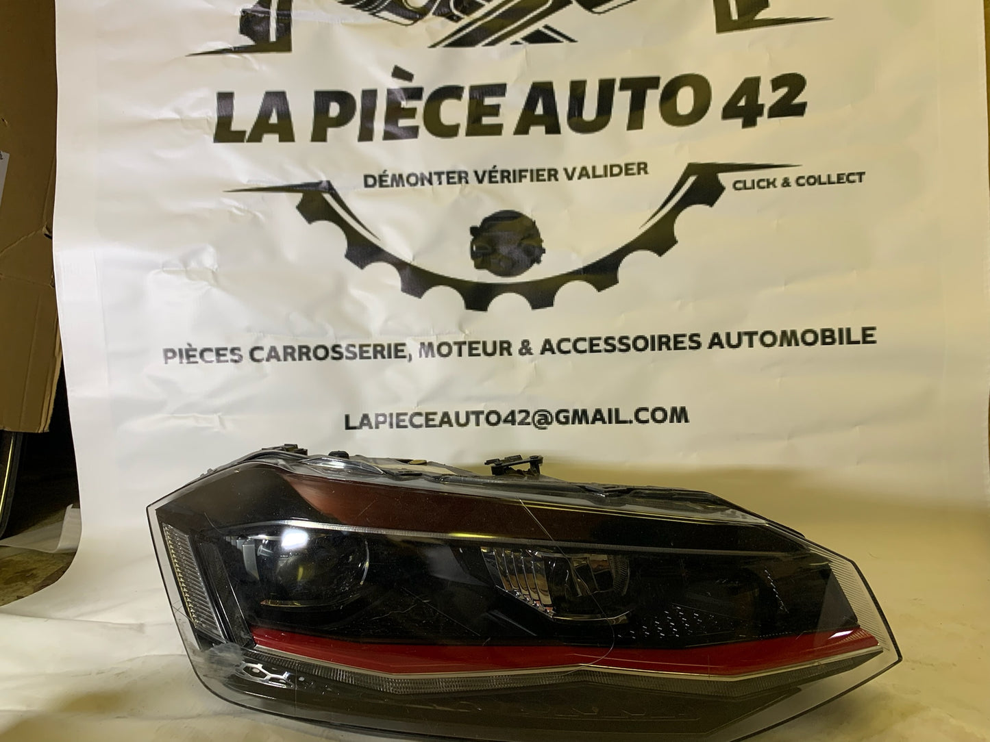 Phare avant droit Volkswagen Polo 6 (VI) GTI