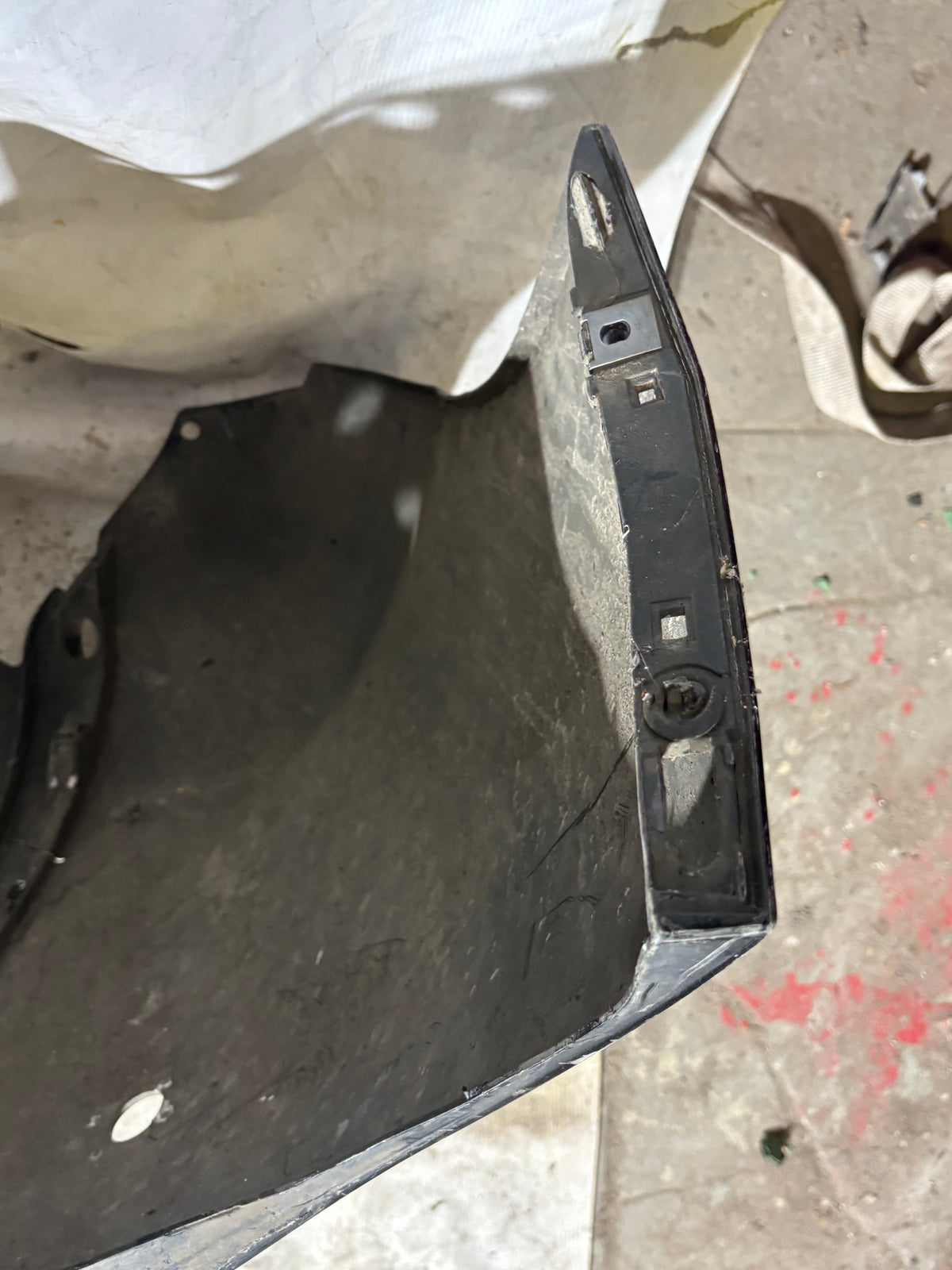 Pare choc arrière Peugeot 308 1 T7 noir