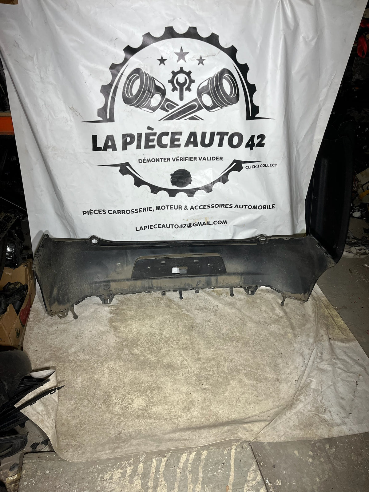 Pare choc arrière Citroën C3 2 noir