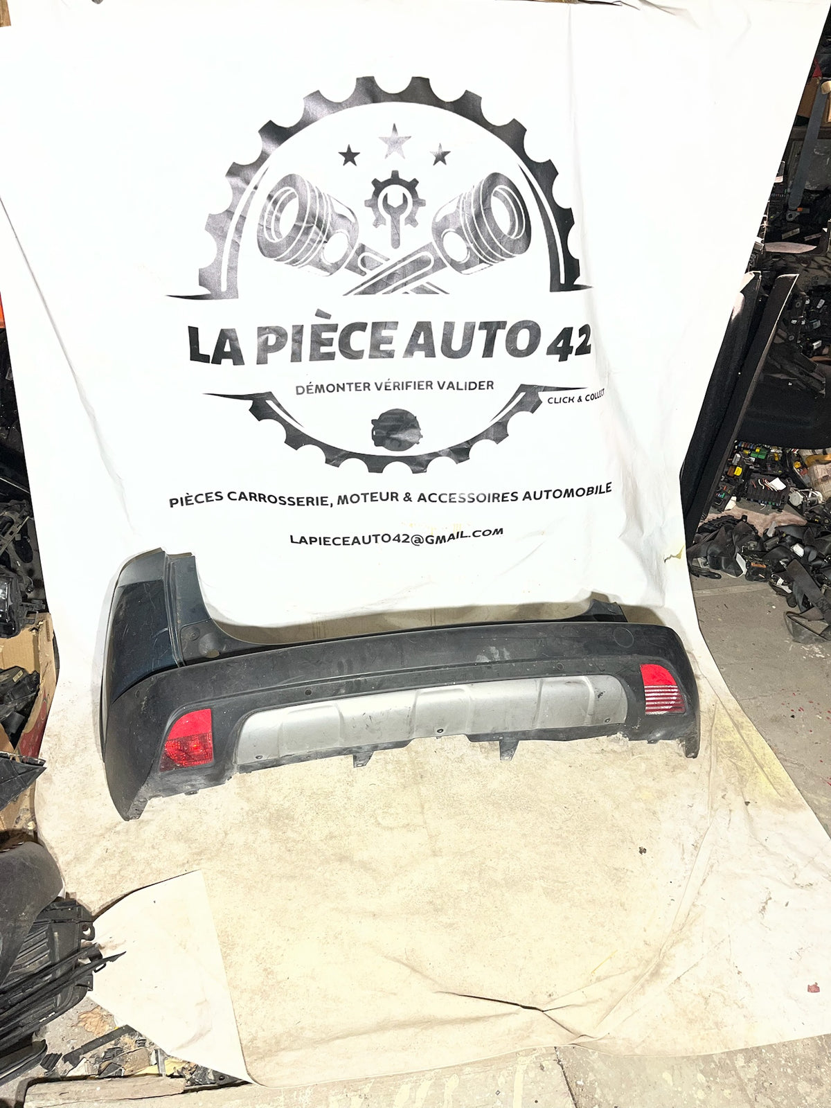 Pare choc arrière Peugeot 2008 1