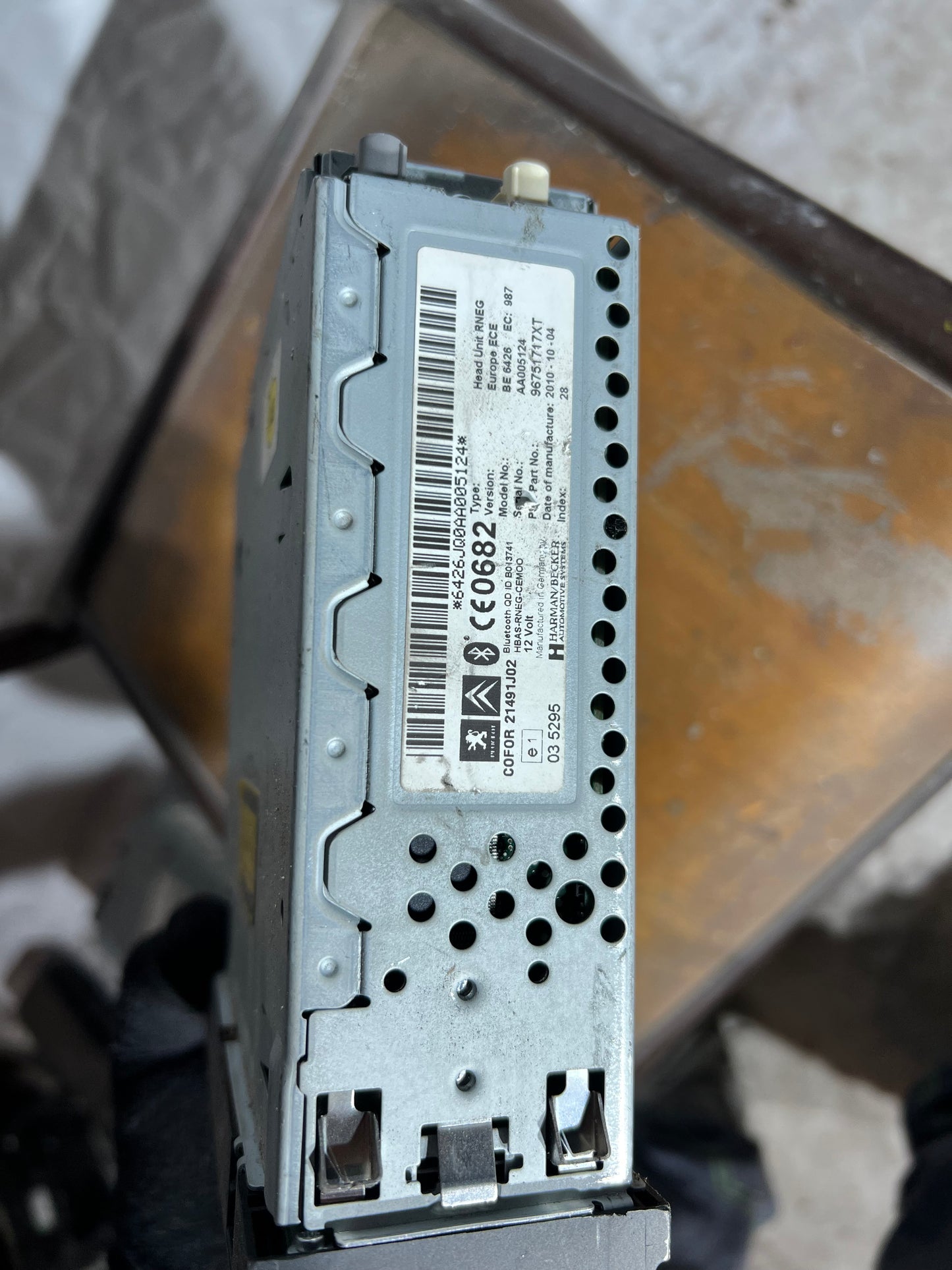 Autoradio Peugeot Citroën RNEG