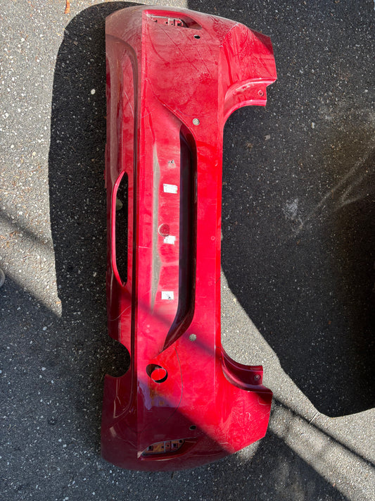 Pare choc arrière Opel Corsa F rouge