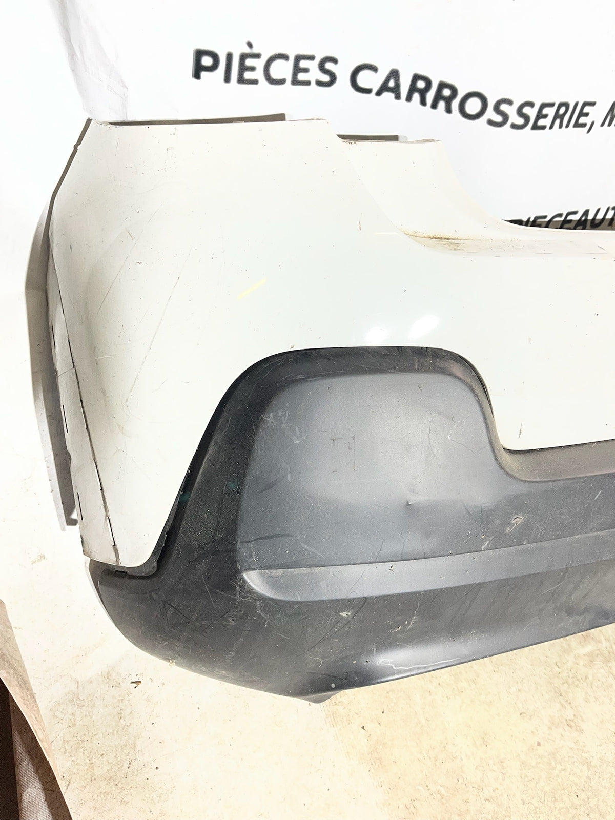 Pare choc arrière Citroën C3 3 blanc
