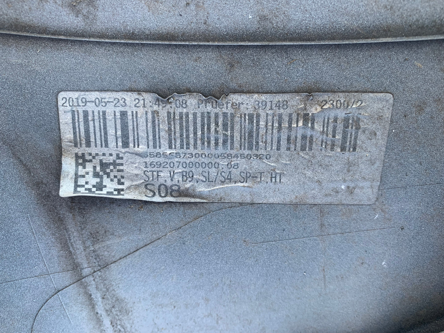 Pare choc avant Audi A4 B9