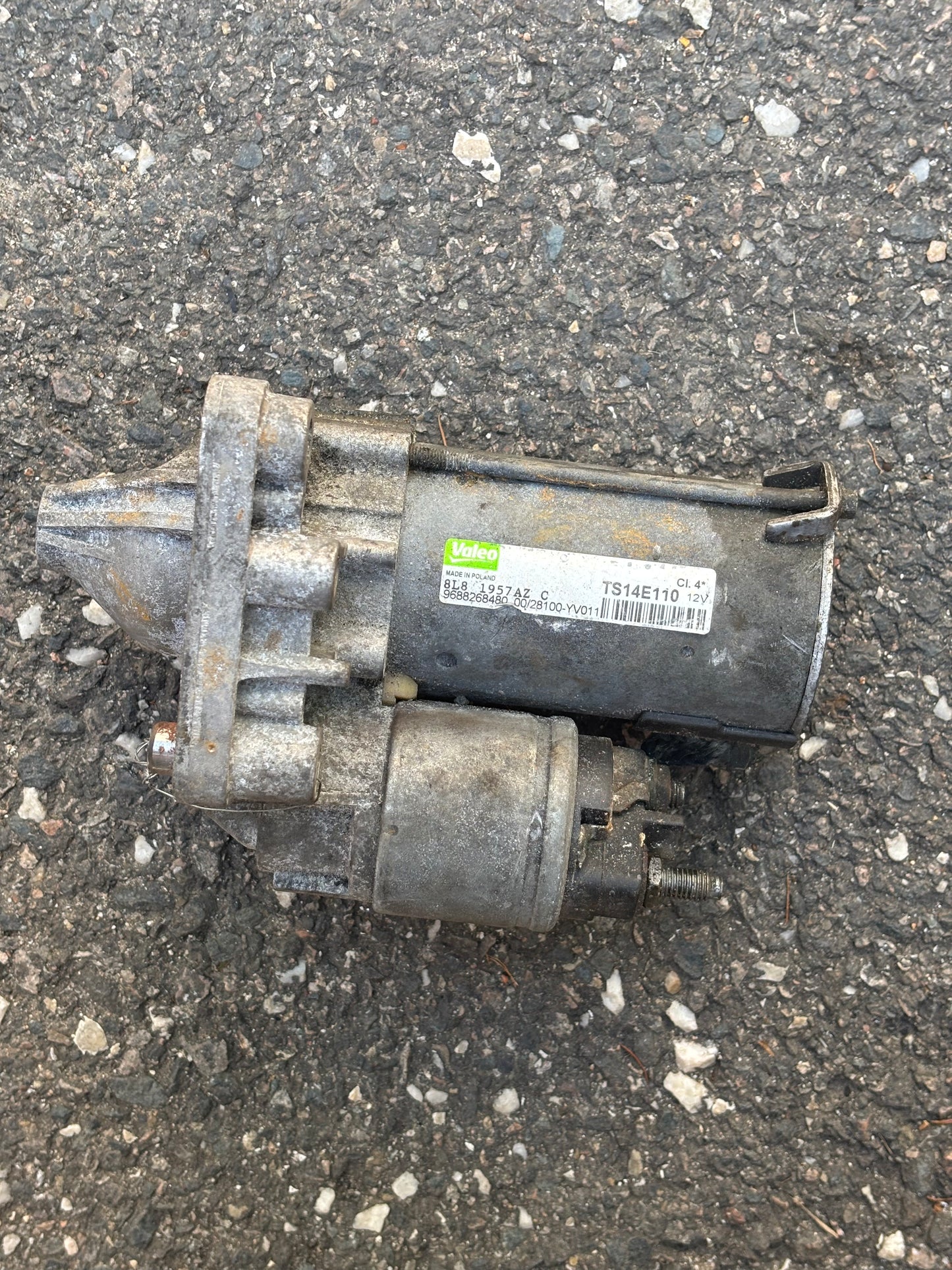 Démarreur PSA 1.4 & 1.6 HDI 9688268480