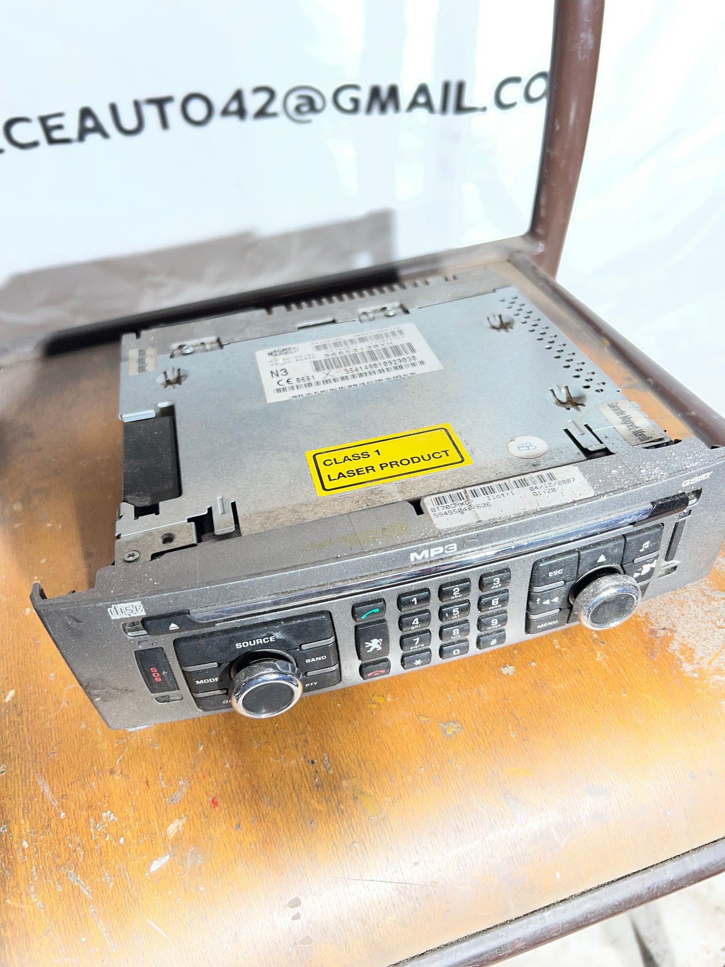 Autoradio Peugeot 308 rt3