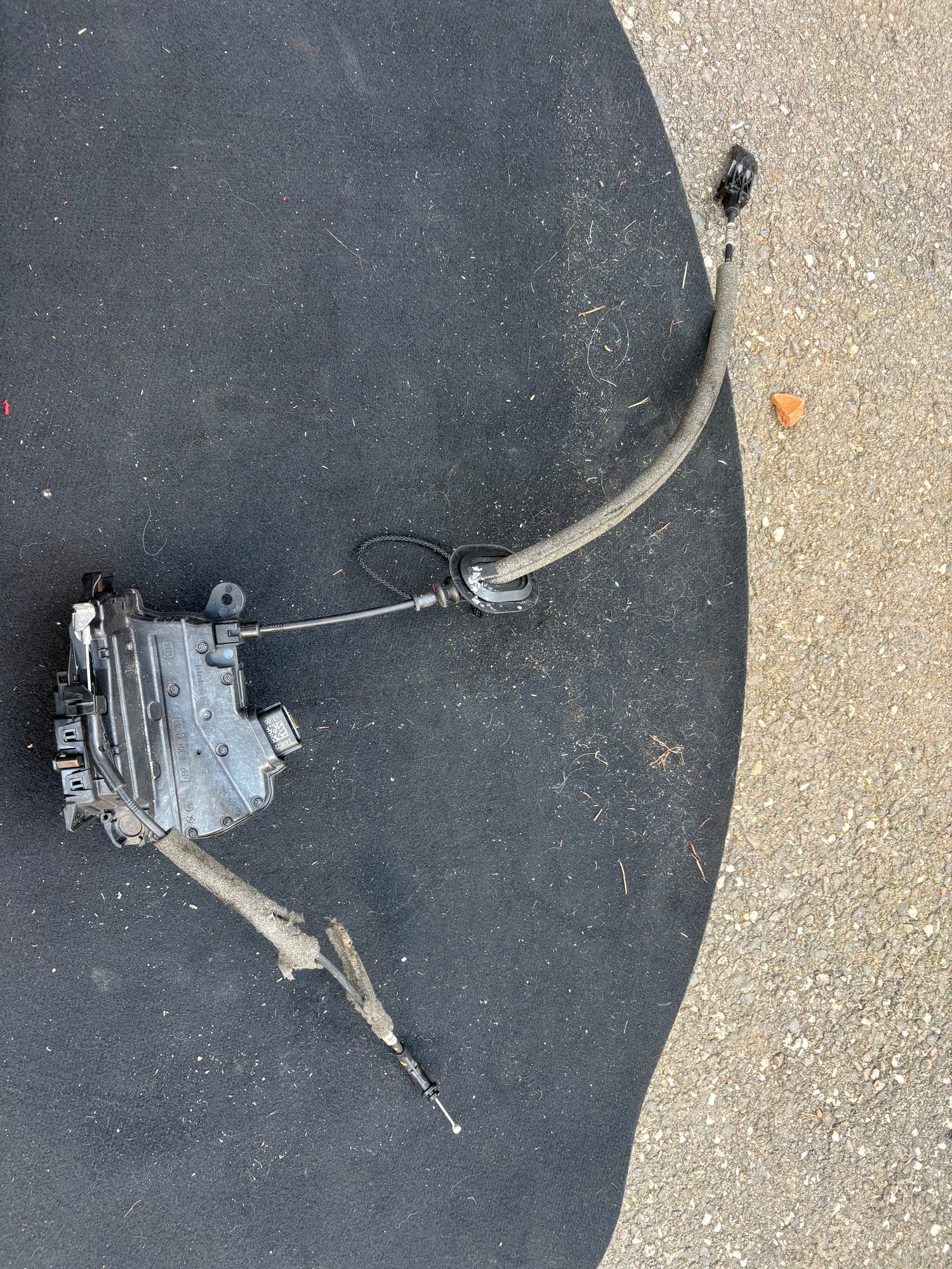 Serrure électrique Arrière