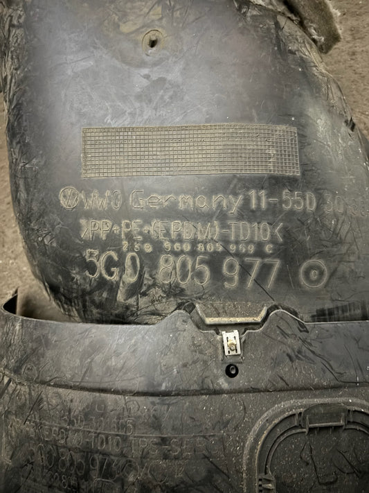 Pare boue avant gauche Volkswagen golf 7 (5go)