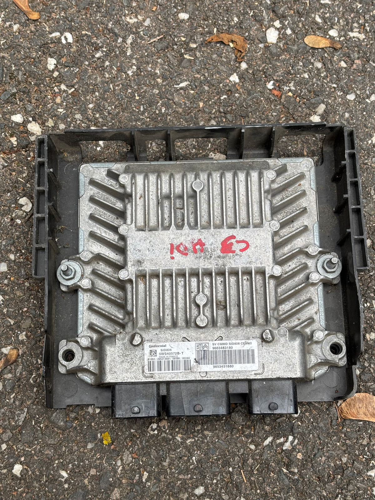 Calculateur Citroën C3 9653451880