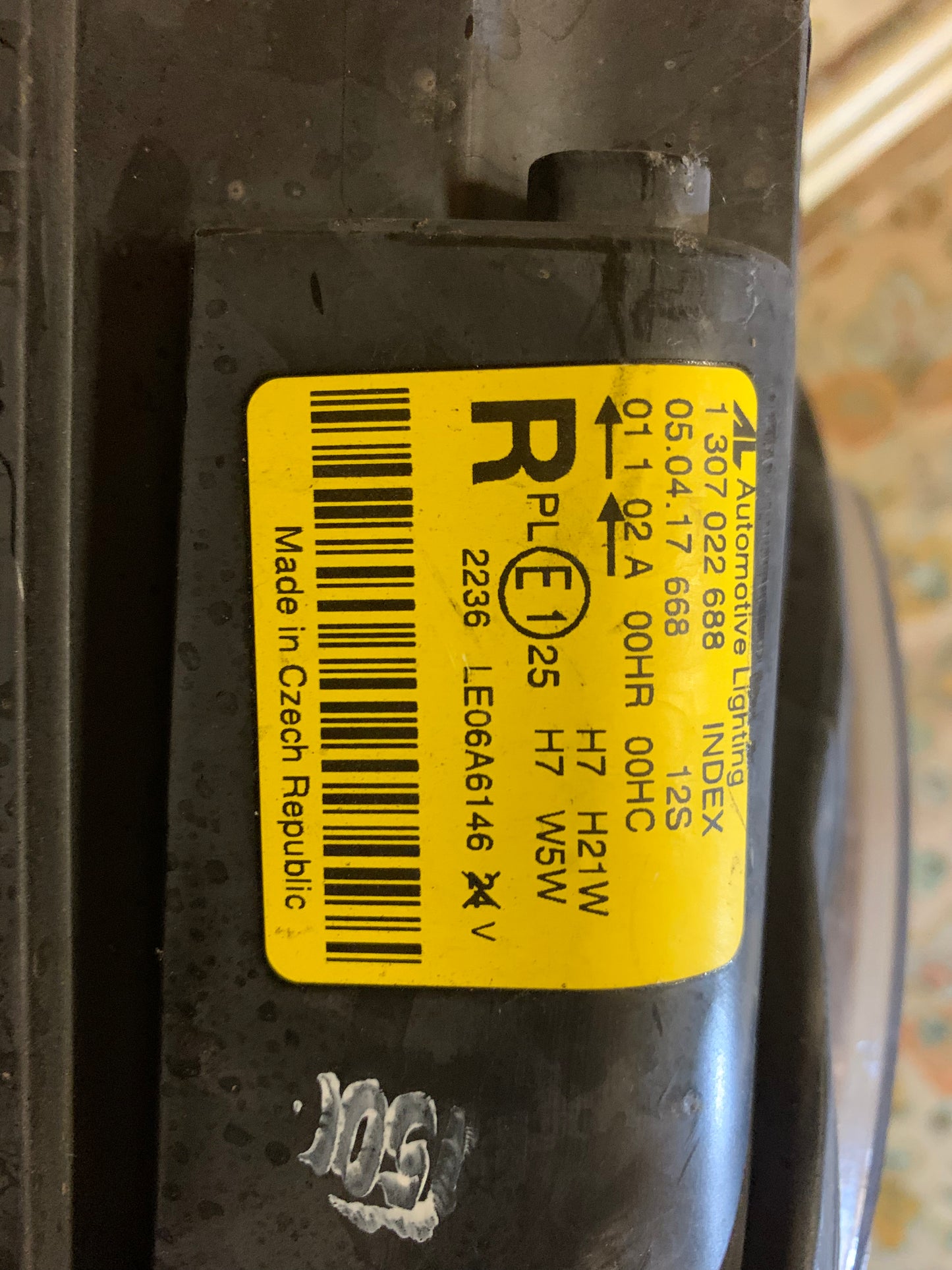 Phare avant droit Volkswagen Touran