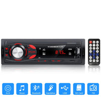 Autoradio Universel Bluetooth 4x15W avec Radio FM, USB, SD et Kit Mains Libres