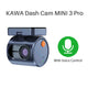 Dashcam KAWA MINI 3 Pro 2K — WiFi, commande vocale, surveillance parking 24h/24
