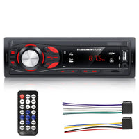 Autoradio Universel Bluetooth 4x15W avec Radio FM, USB, SD et Kit Mains Libres