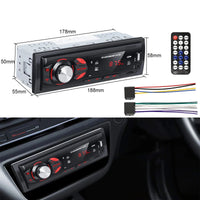 Autoradio Universel Bluetooth 4x15W avec Radio FM, USB, SD et Kit Mains Libres