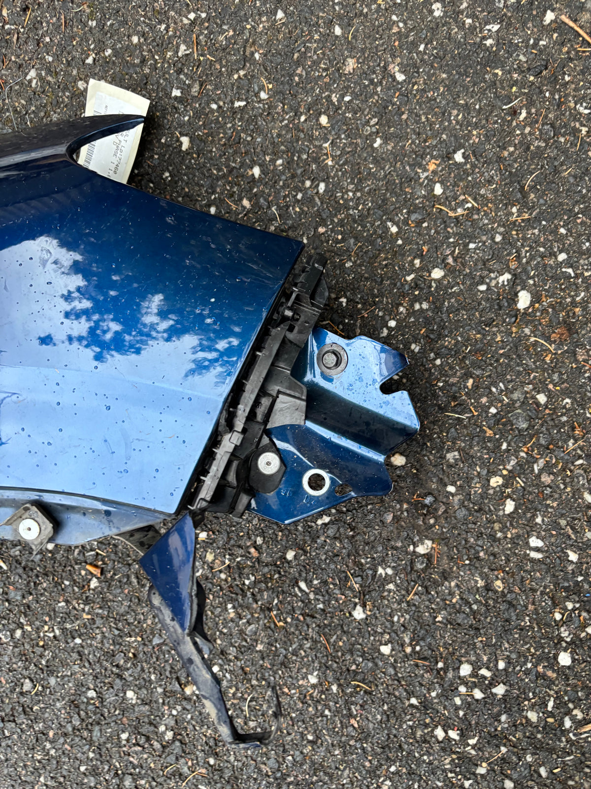 Aile avant droit Renault Kadjar Bleu – photo 3