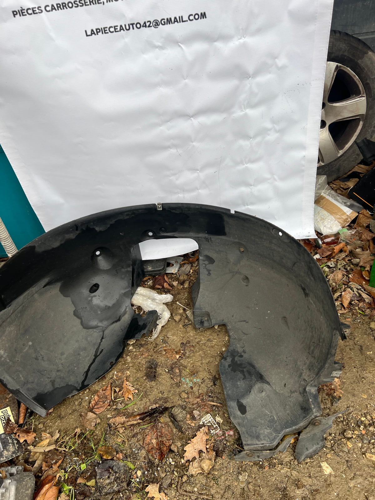 Pare boue avant droit Peugeot 3008 1 phase 1 — photo 2