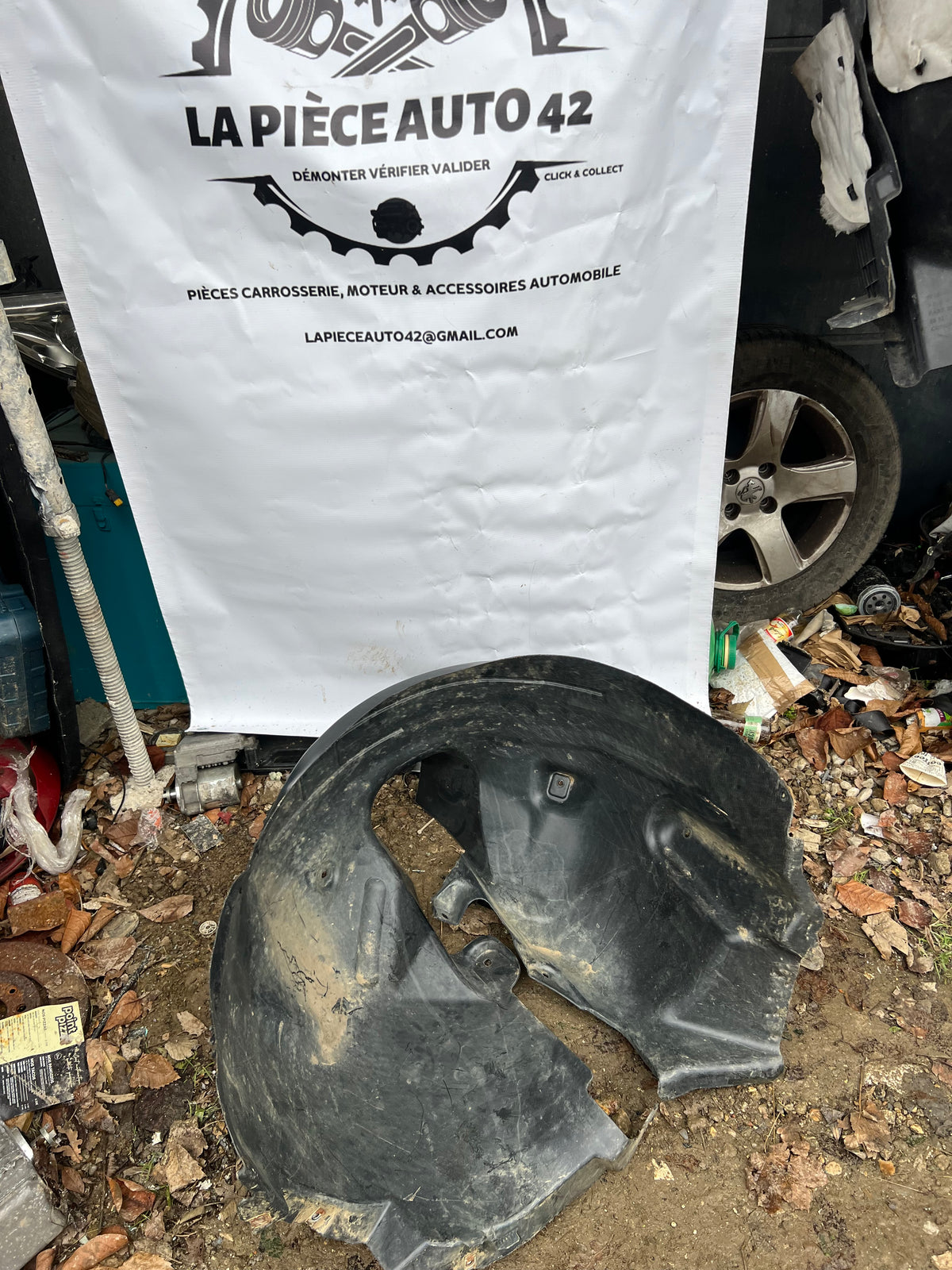 Pare boue avant gauche Peugeot expert 3 — photo 2