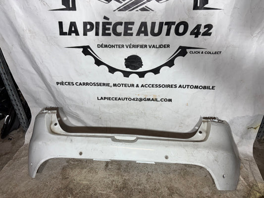 Pare-chocs arrière Renault Clio 4 Blanc + emplacement radar 850226858R 2016 — photo 1