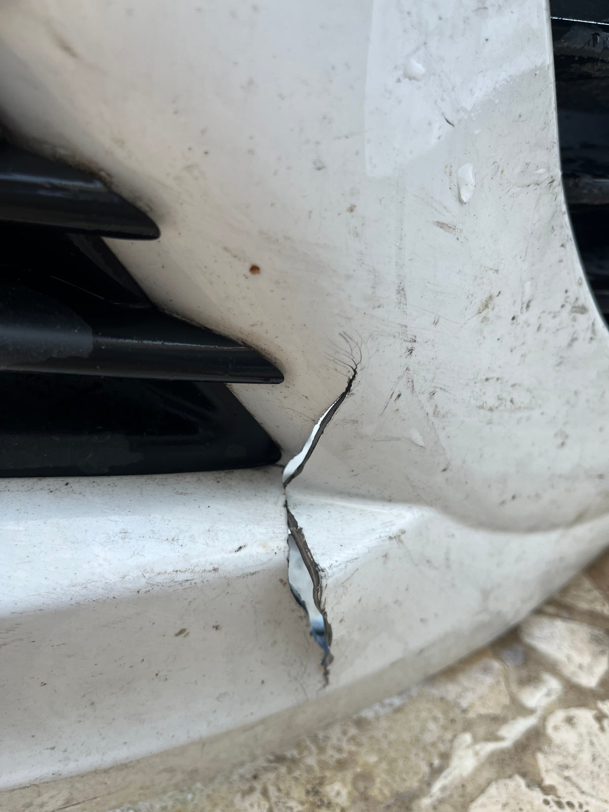 Pare-chocs AV blanc 9688071577 Peugeot 207 — photo 6