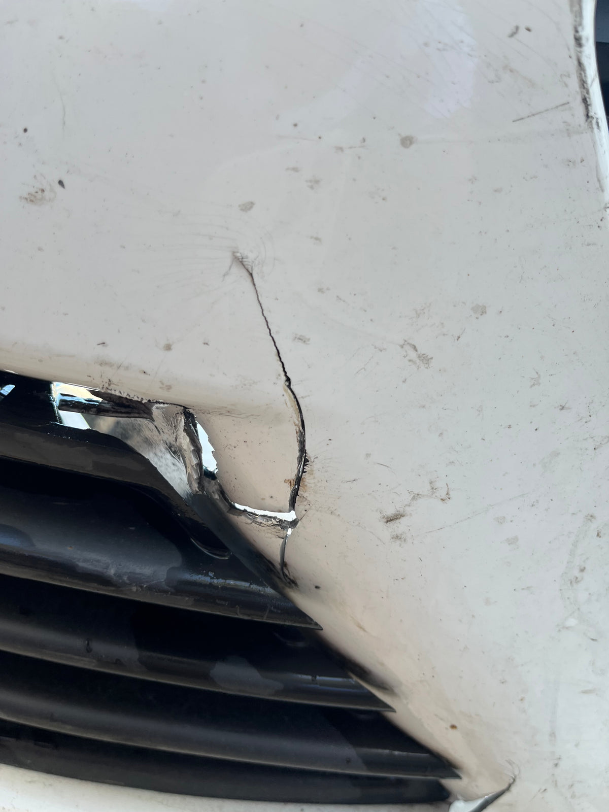 Pare-chocs AV blanc 9688071577 Peugeot 207 — photo 7