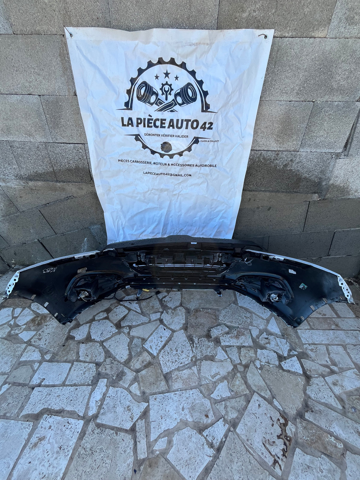 Pare-chocs AV blanc 9810513777 Peugeot 208 1 — photo 6