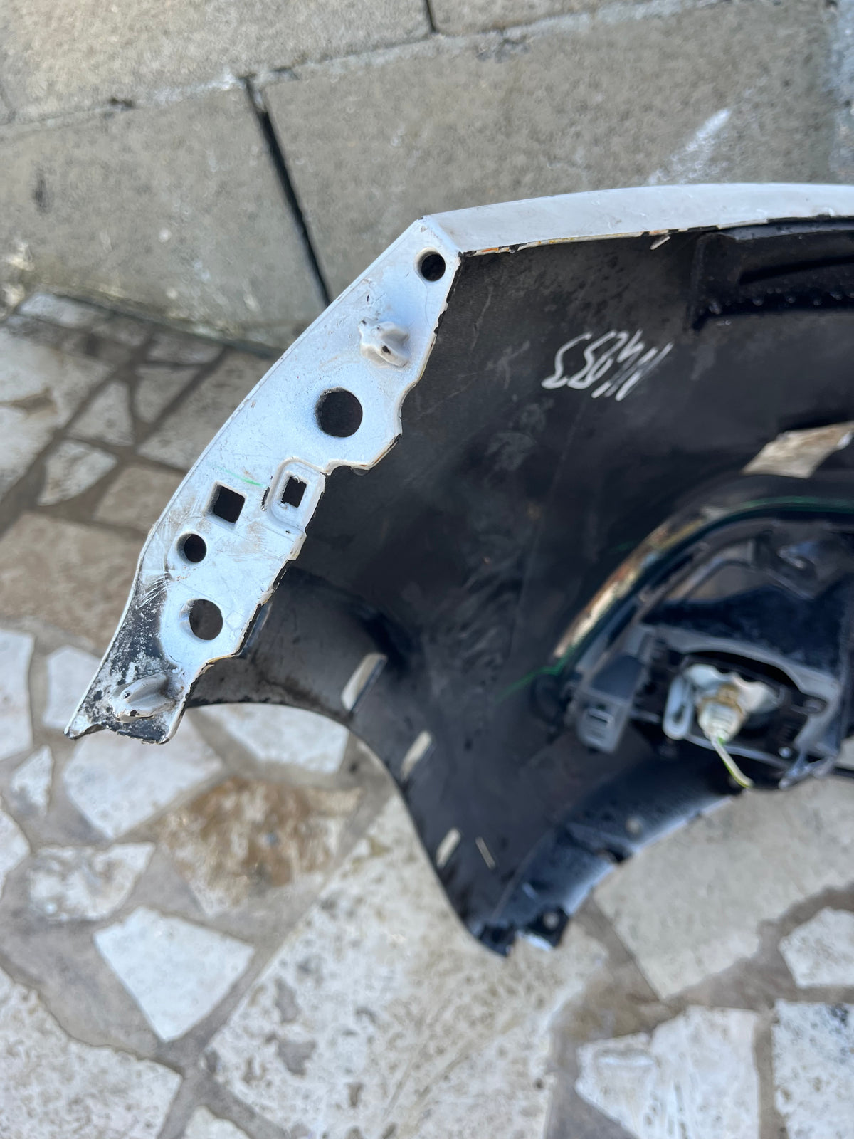 Pare-chocs AV blanc 9810513777 Peugeot 208 1 — photo 7