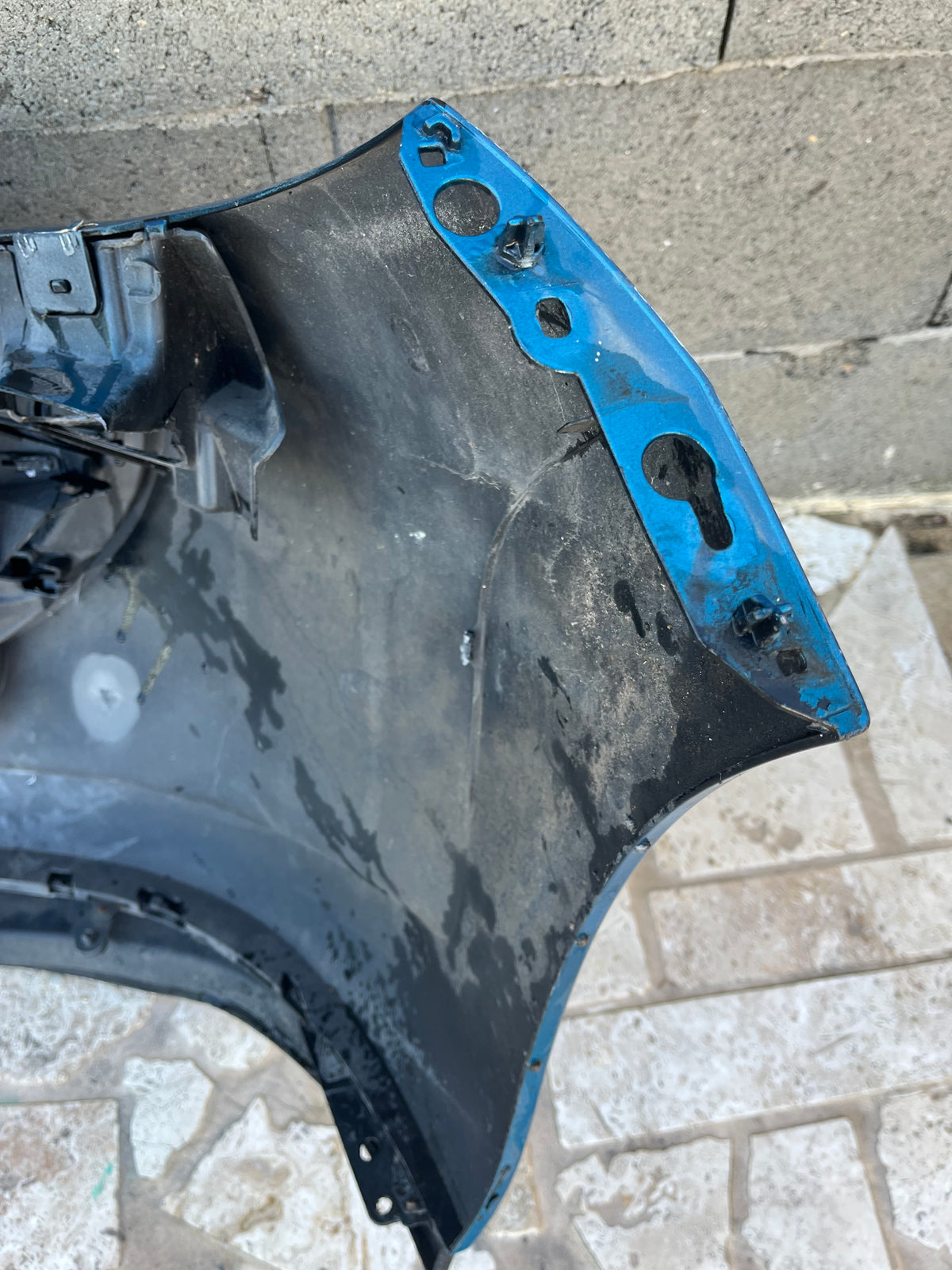 Pare-chocs AV bleu 9654356880 Peugeot 207 — photo 6