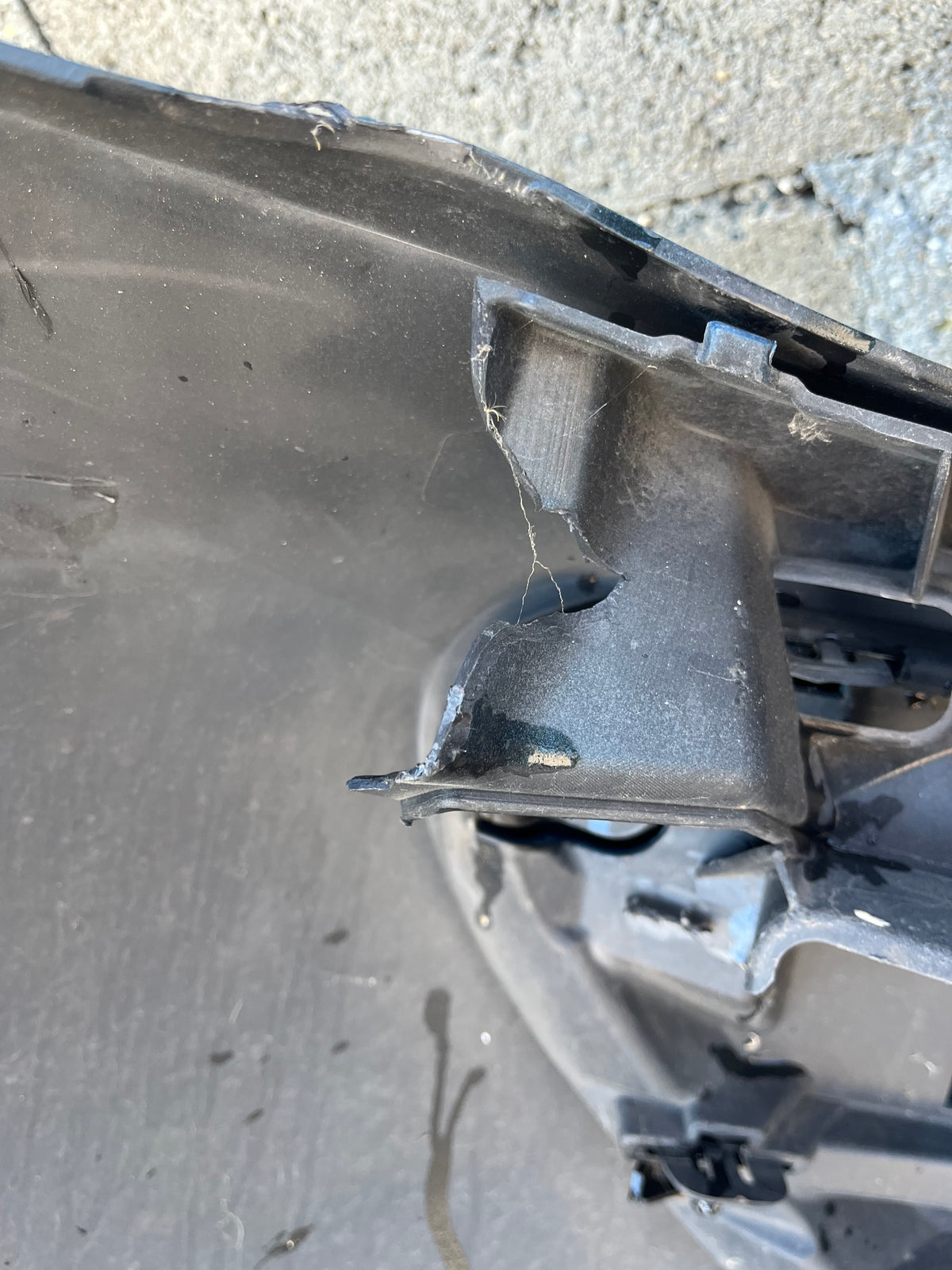 Pare-chocs AV bleu 9654356880 Peugeot 207 — photo 7