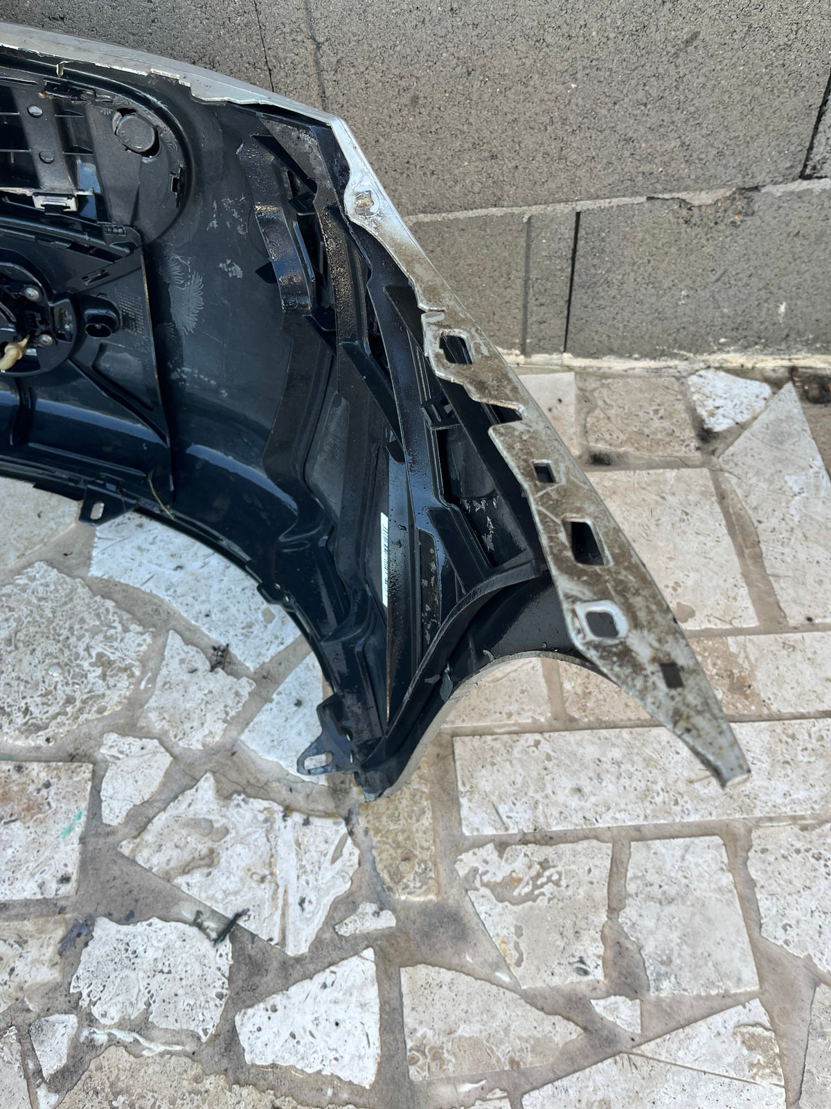 Pare-chocs AV gris 9653345477 Peugeot 307 — photo 4