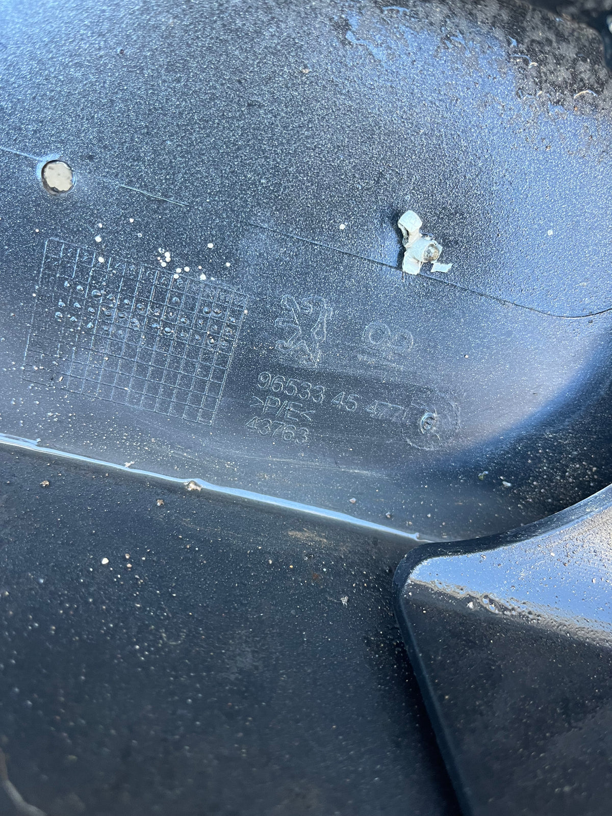 Pare-chocs AV gris 9653345477 Peugeot 307 — photo 6