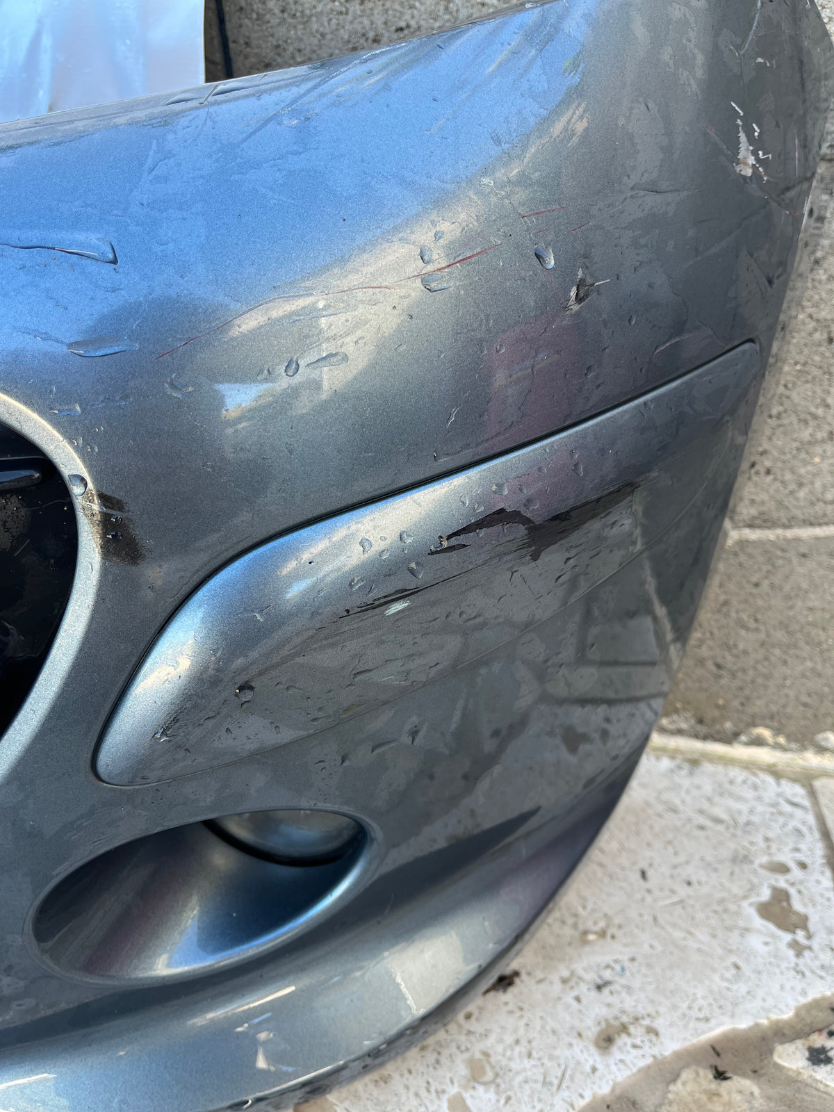 Pare-chocs AV gris foncé 9649581380 Peugeot 207 — photo 2