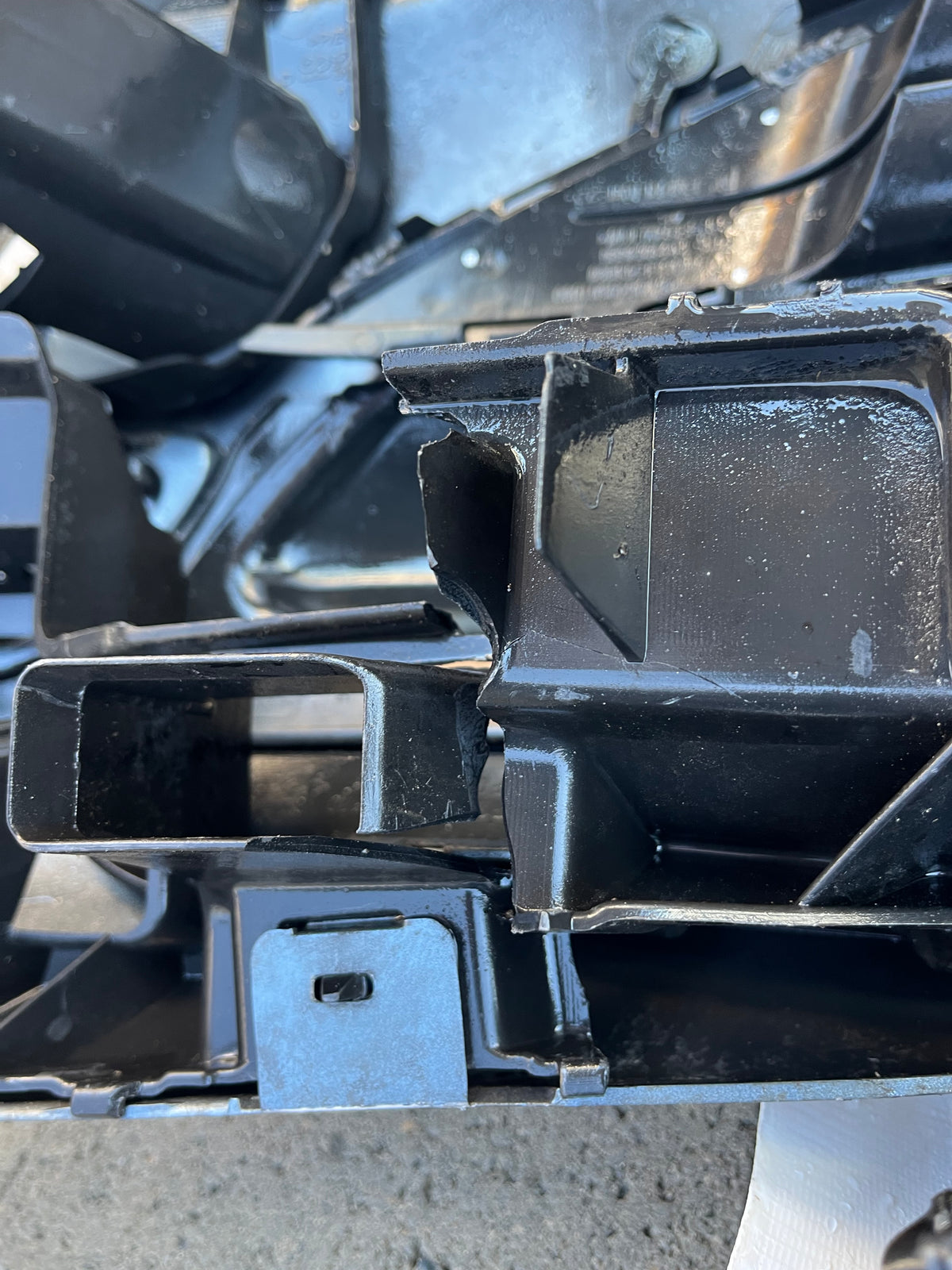 Pare-chocs AV gris foncé 9649581380 Peugeot 207 — photo 6