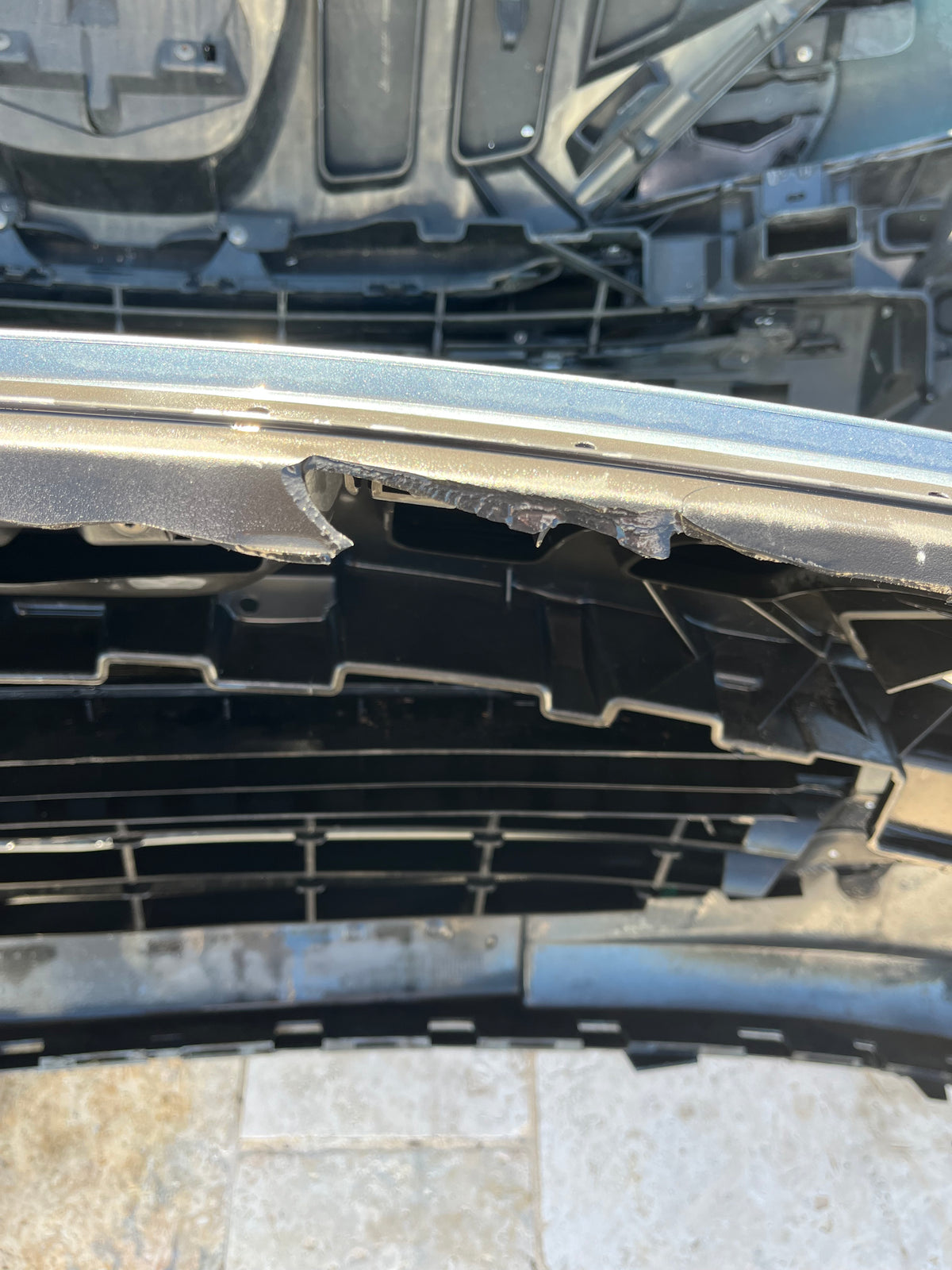 Pare-chocs AV gris foncé 9649581380 Peugeot 207 — photo 8