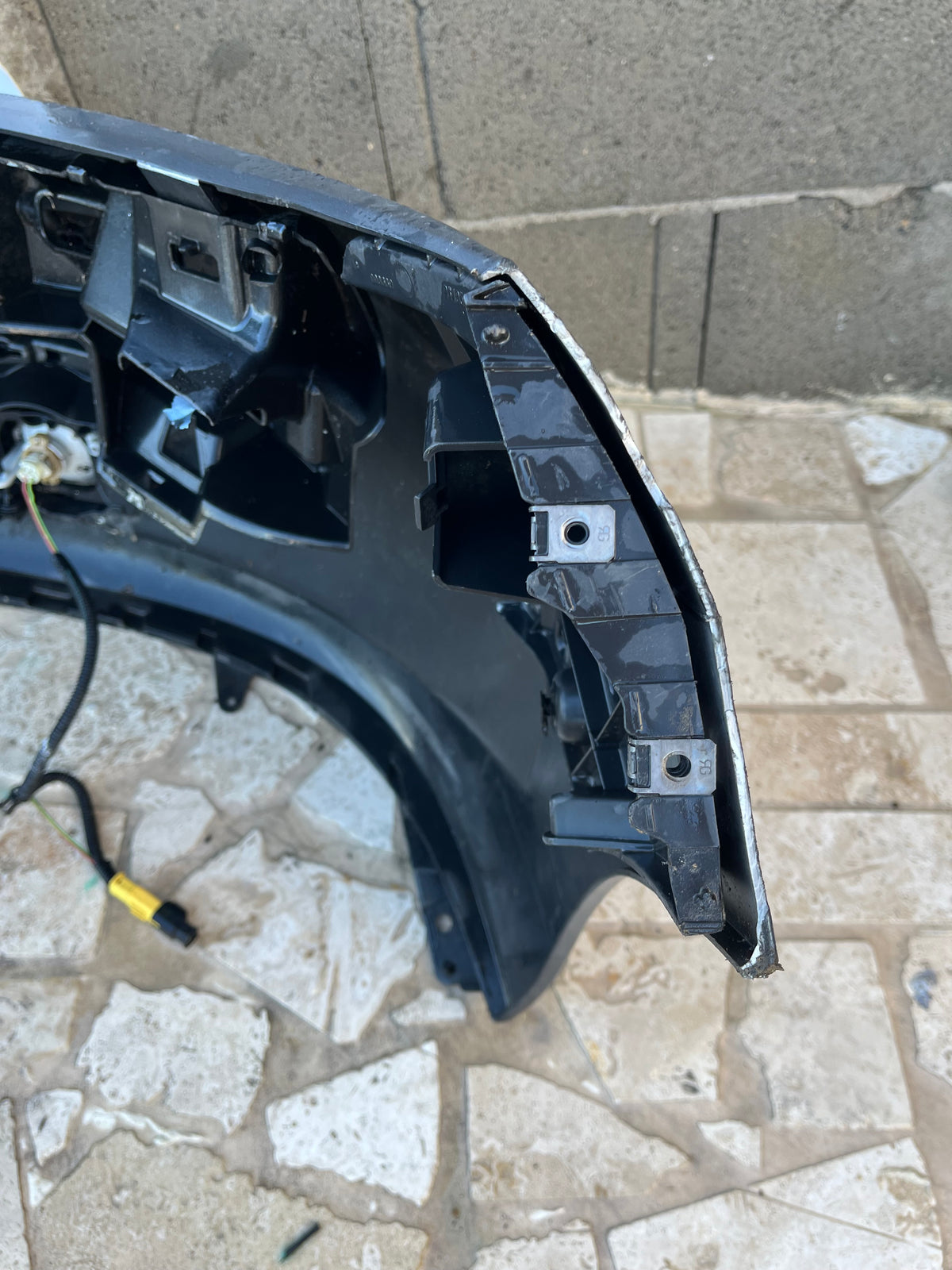 Pare-chocs AV gris foncé 9654356880 Peugeot 207 — photo 4