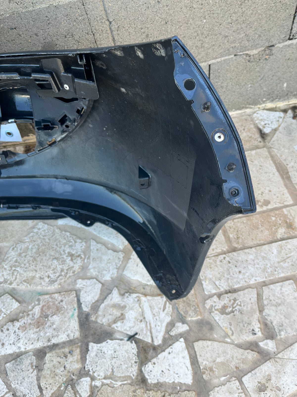 Pare-chocs AV noir 9686465577 Peugeot 206+ — photo 3