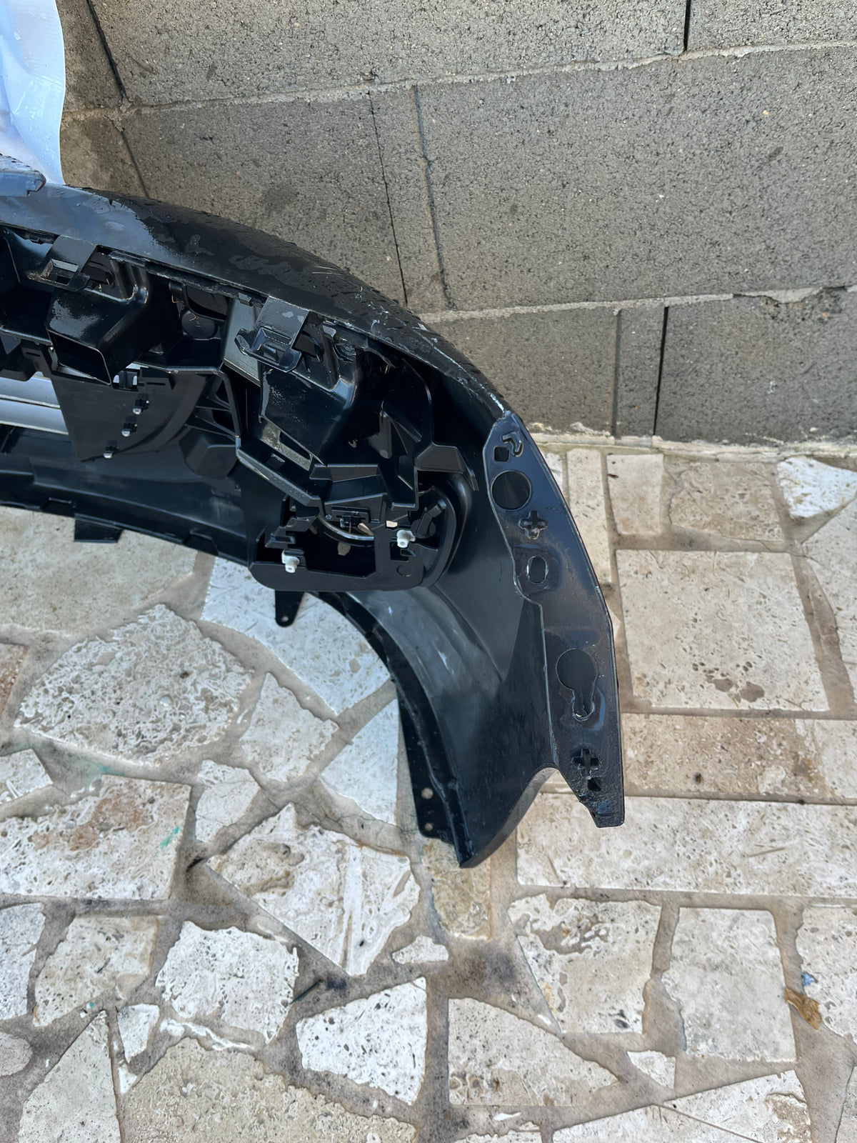 Pare-chocs AV noir 9688071577 Peugeot 207 — photo 5