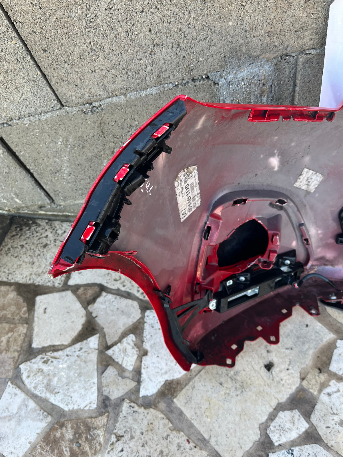 Pare-chocs AV rouge 52119-0H150 Peugeot 108 — photo 6