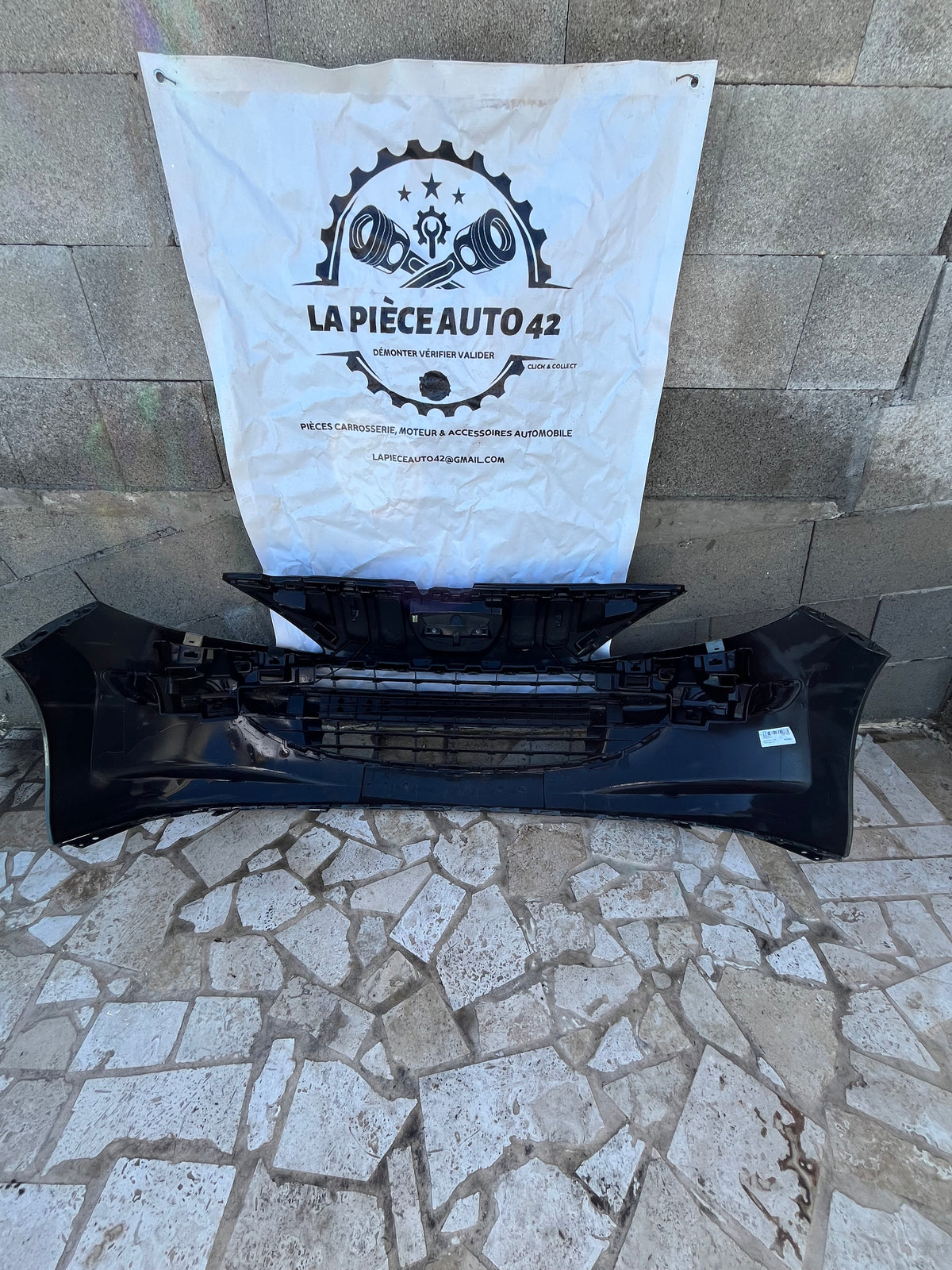 Pare-chocs AV vert foncé 9680137277 Peugeot 207 — photo 3