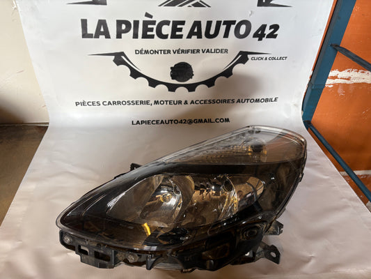 Renault Phare gauche Clio 3 phase 2 (fond noir ) — photo 1