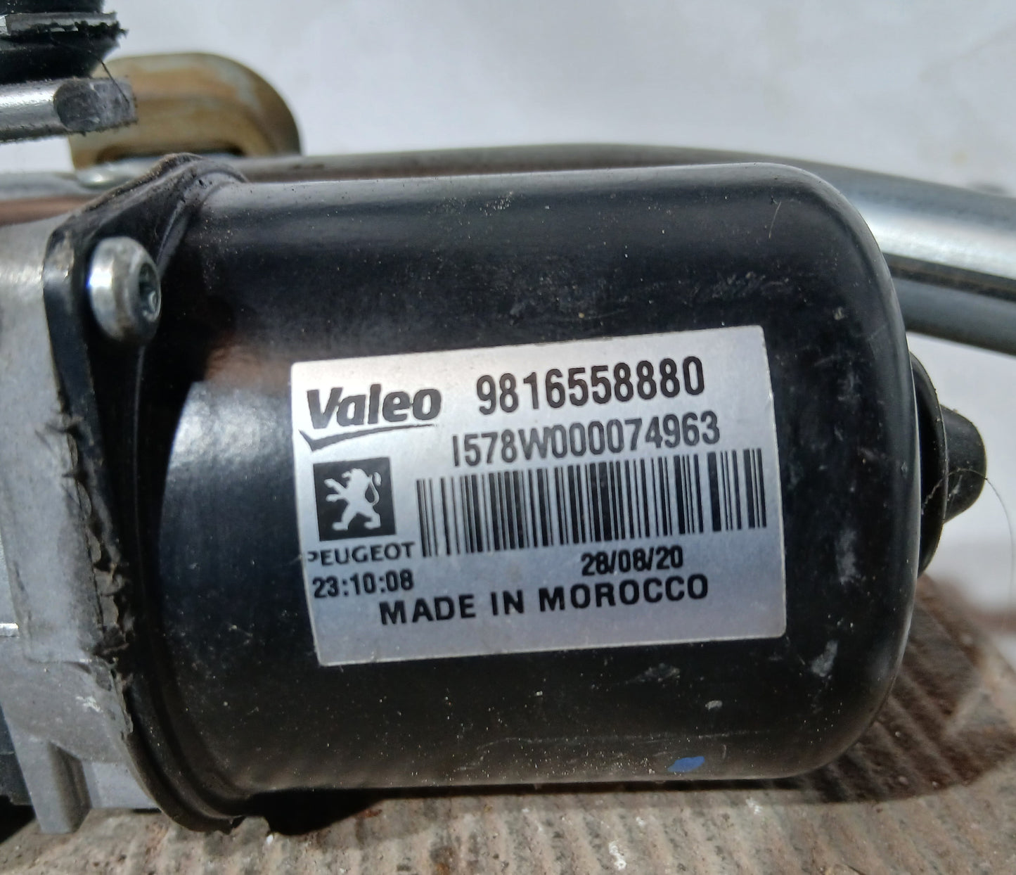 Moteur essuie glace Peugeot partner K9