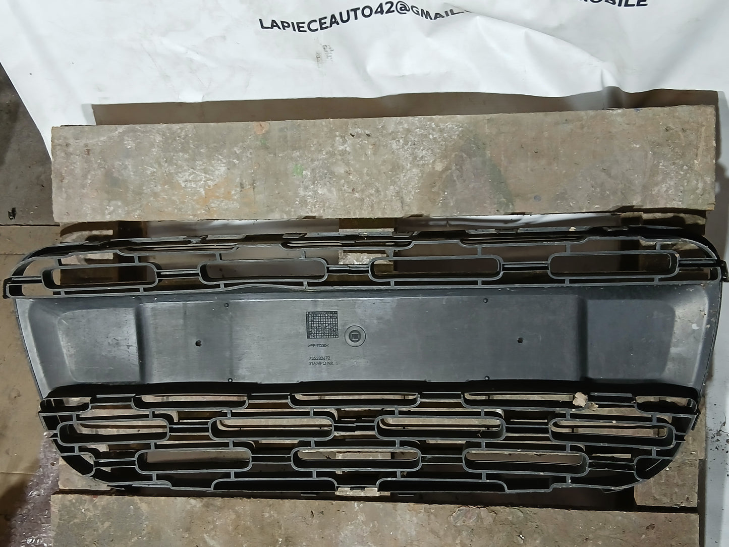 Grille inférieur Fiat Panda 3