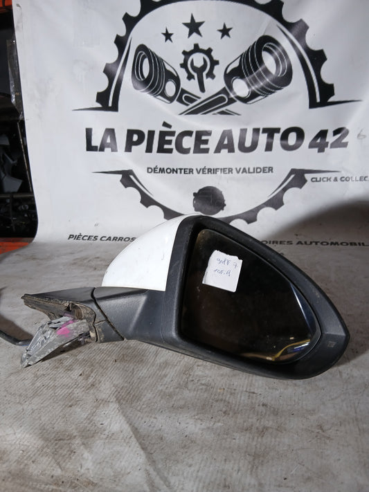 Rétroviseur droit Volkswagen Golf 7 blanc