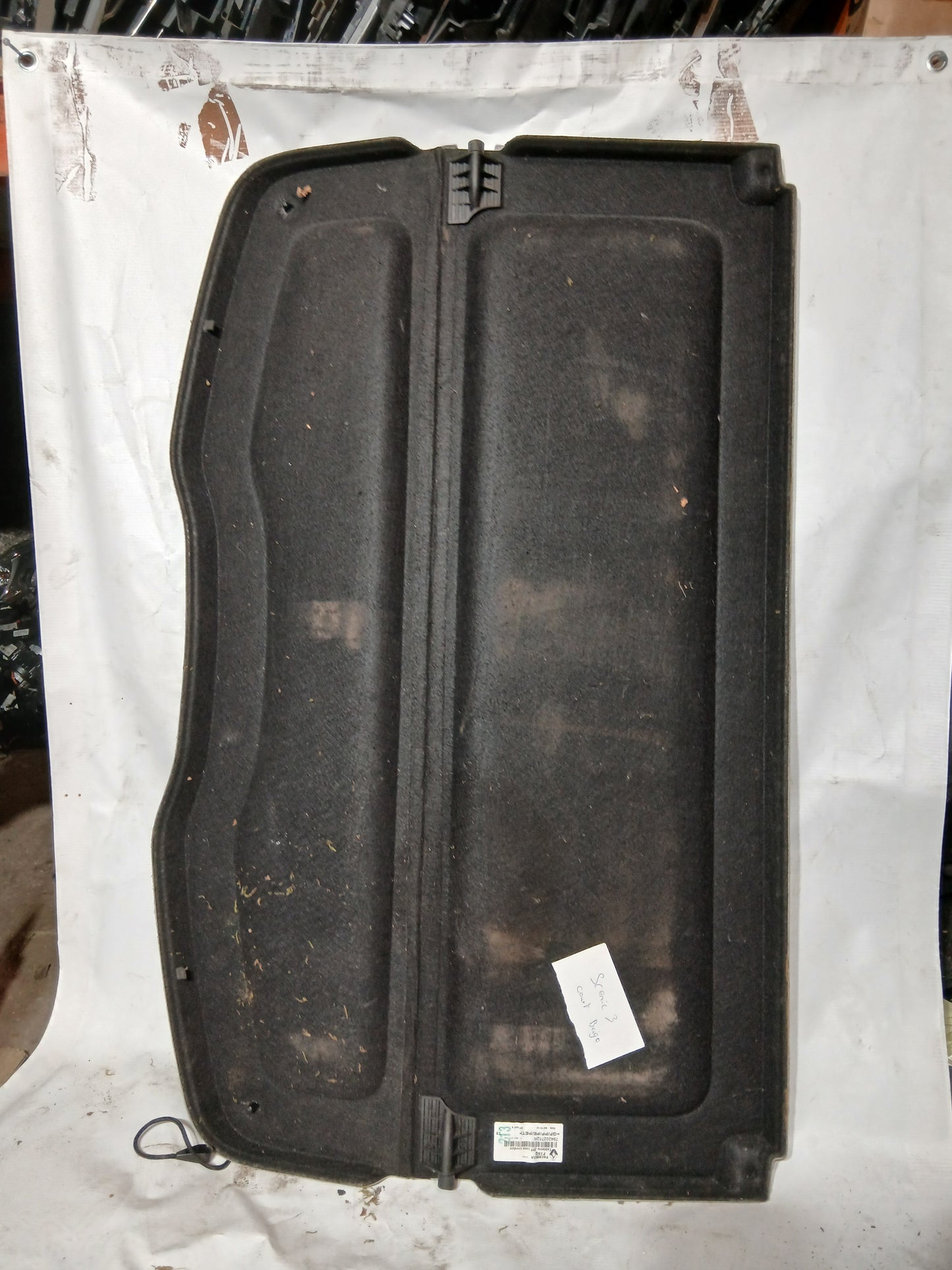 Plage arrière Renault Scenic 3