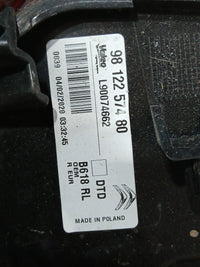 Feux arrière droit Citroën c3 3